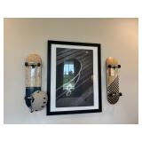 4PC ASSORTED WALL ART