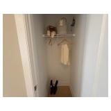 ASSORTED CLOSET ITEMS