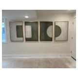 4PC CANVAS FRAMED PRINTS