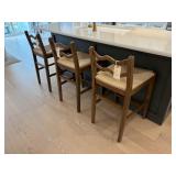 3PC COUNTER STOOLS