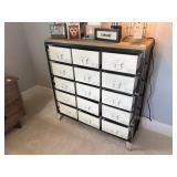 15-DRAWER STORAGE CABINET