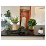 6PC FAUX GREENERY