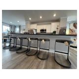 6PC COUNTER STOOLS