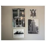 4PC WALL PRINTS