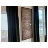 FRAMED TEXTILE WALL ART