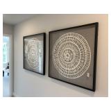 2PC FRAMED WALL ART