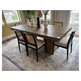 7PC DINING TABLE & CHAIRS