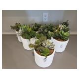 8PC GREENERY DECOR