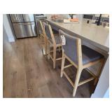 3PC COUNTER STOOLS