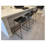 3PC COUNTER STOOLS