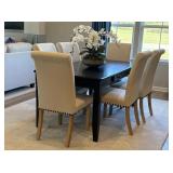 7PC DINING TABLE AND CHAIRS