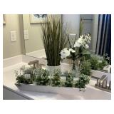 4PC FAUX GREENERY