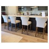 4PC COUNTER STOOLS