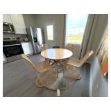 5PC DINING TABLE & CHAIRS