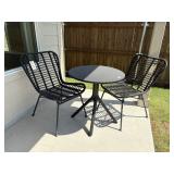 3PC PATIO TABLE & CHAIRS
