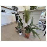 6PC FAUX PLANTS
