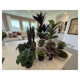 12PC FAUX PLANTS