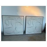 2PC FRAMED CANVASES