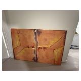 2PC FRAMED CANVASES
