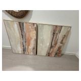 2PC FRAMED CANVASES