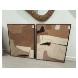 2PC FRAMED CANVASES