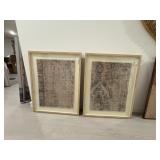 2PC FRAMED WALL Dï¿½COR