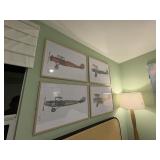 4PC FRAMED PRINTS