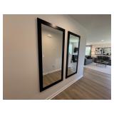 2PC LARGE WALL MIRRORS