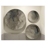 3PC METAL WALL ART