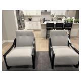 2PC ARM CHAIRS