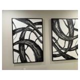 2PC LARGE WALL CANVASES