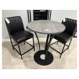 3PC PUB TABLE & COUNTERTOP CHAIRS