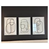 3PC WALL PRINTS
