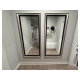 2PC LARGE WALL MIRRORS
