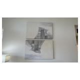 2PC LARGE CANVAS PRINTS
