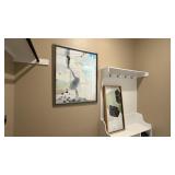 2PC ASSORTED FRAMED PRINTS