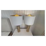 2PC TABLE LAMPS