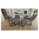 4PC COUNTER STOOLS