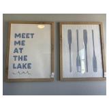 3PC WALL ART