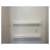 2PC WALL SHELVES