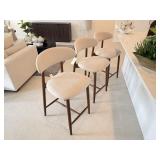 3PC COUNTER STOOLS