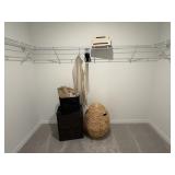 12PC CLOSET ITEMS