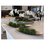 3PC FAUX GREENERY