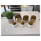 ASSORTED FAUX GREENERY