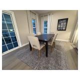 7PC DINING TABLE & CHAIRS