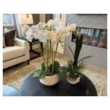 2PC FAUX GREENERY