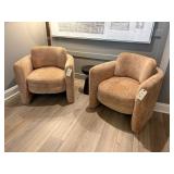 2PC BARREL CHAIRS