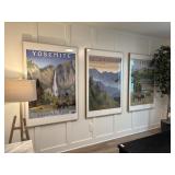 3PC LARGE FRAMED PRINTS