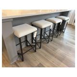 4PC COUNTER STOOLS