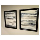 2PC ASSORTED WALL ART